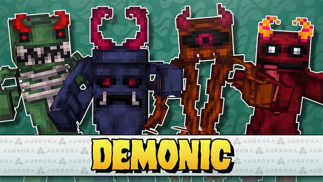 Thumbnail of the Minecraft Bedrock Marketplace product Demonic created by Aurrora.