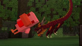 Screenshot of the Minecraft Bedrock Marketplace product Dragons Keep created by Aurrora.
