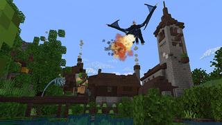 Screenshot of the Minecraft Bedrock Marketplace product Dragons Keep created by Aurrora.