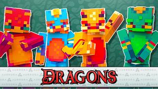 Thumbnail of the Minecraft Bedrock Marketplace product Dragons created by Aurrora.