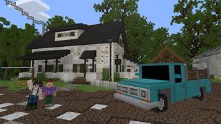 Screenshot of the Minecraft Bedrock Marketplace product Farming Sim created by Aurrora.