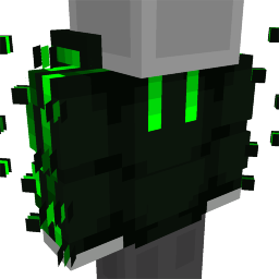 Thumbnail of the Minecraft Bedrock Marketplace product Green Glitchcore Top created by Aurrora.