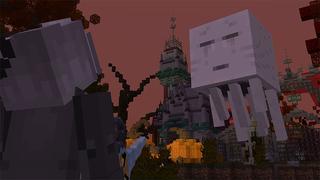 Screenshot of the Minecraft Bedrock Marketplace product Hollow End created by Aurrora.