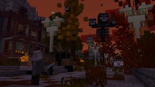 Screenshot of the Minecraft Bedrock Marketplace product Hollow End created by Aurrora.