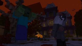 Screenshot of the Minecraft Bedrock Marketplace product Hollow End created by Aurrora.