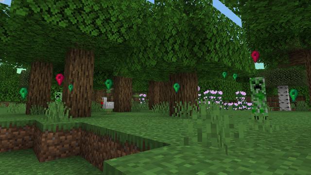 Screenshot of the Minecraft Bedrock Marketplace product HUNTER VISION created by Aurrora.