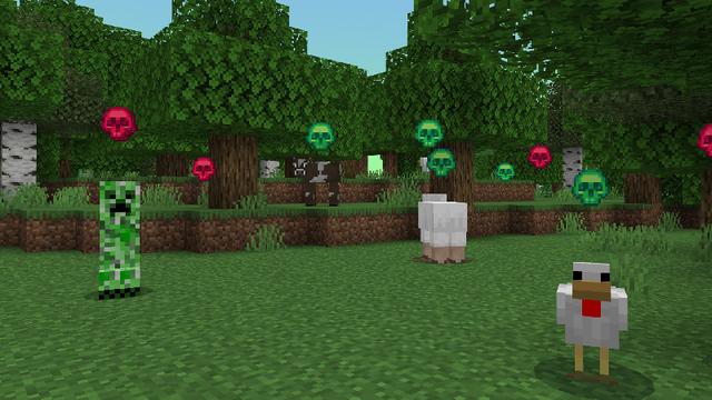 Screenshot of the Minecraft Bedrock Marketplace product HUNTER VISION created by Aurrora.