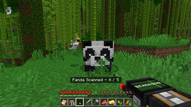 Screenshot of the Minecraft Bedrock Marketplace product HUNTER VISION created by Aurrora.