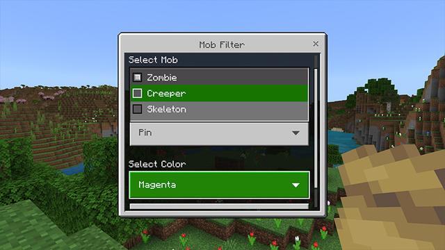 Screenshot of the Minecraft Bedrock Marketplace product HUNTER VISION created by Aurrora.