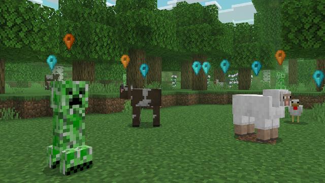 Screenshot of the Minecraft Bedrock Marketplace product HUNTER VISION created by Aurrora.