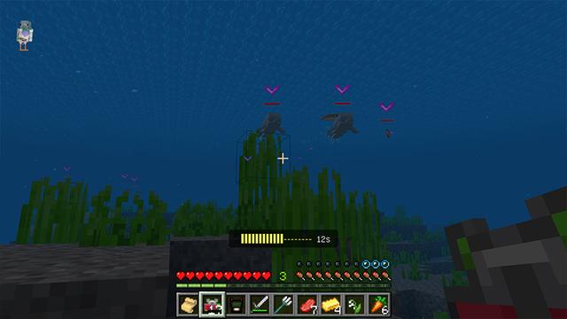 Screenshot of the Minecraft Bedrock Marketplace product HUNTER VISION created by Aurrora.