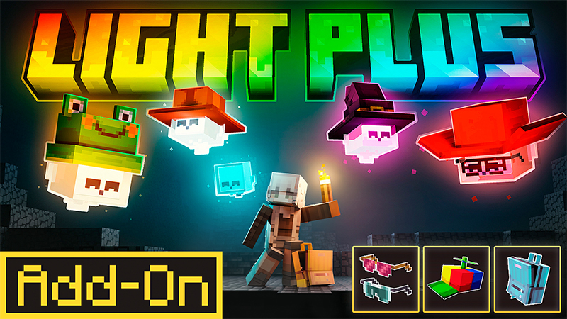 LIGHT PLUS by Aurrora | CHUNK - Minecraft Bedrock Marketplace Explorer