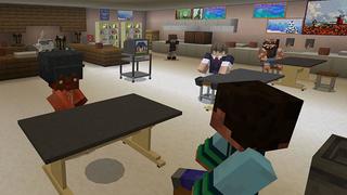 Screenshot of the Minecraft Bedrock Marketplace product Middle School - Roleplay created by Aurrora.