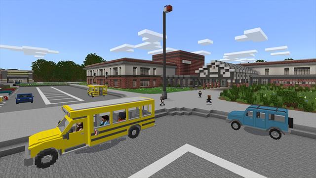 Screenshot of the Minecraft Bedrock Marketplace product Middle School - Roleplay created by Aurrora.