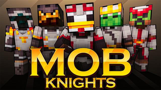 Thumbnail of the Minecraft Bedrock Marketplace product Mob Knights created by Aurrora.