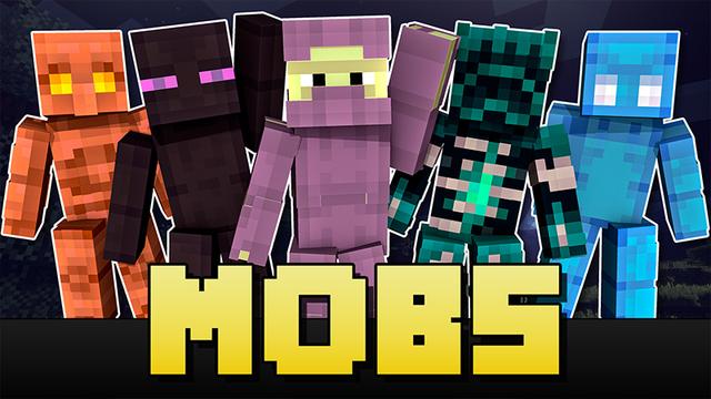 Thumbnail of the Minecraft Bedrock Marketplace product MOBS created by Aurrora.