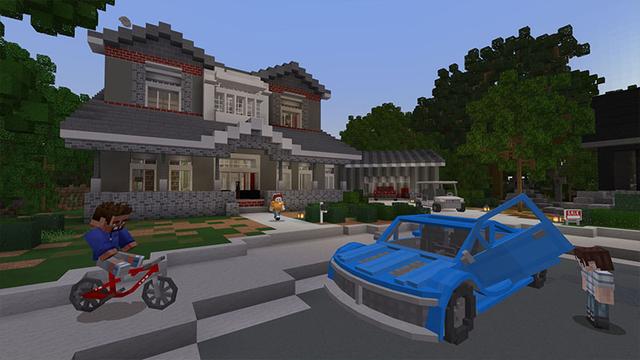 Screenshot of the Minecraft Bedrock Marketplace product Modern Home - Roleplay created by Aurrora.
