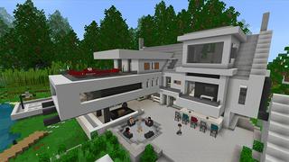 Screenshot of the Minecraft Bedrock Marketplace product Modern Millionaire created by Aurrora.