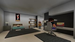 Screenshot of the Minecraft Bedrock Marketplace product Modern Millionaire created by Aurrora.