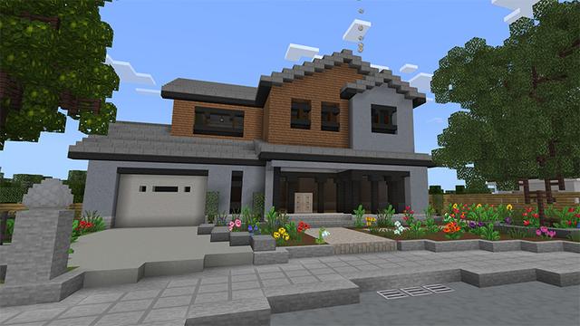 Screenshot of the Minecraft Bedrock Marketplace product Modern Vanilla created by Aurrora.