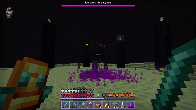 Screenshot of the Minecraft Bedrock Marketplace product Modern Vanilla created by Aurrora.