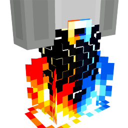 Thumbnail of the Minecraft Bedrock Marketplace product Red Blue Fire Pants created by Aurrora.