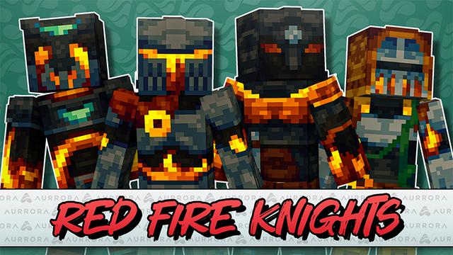 Thumbnail of the Minecraft Bedrock Marketplace product Red Fire Knights created by Aurrora.