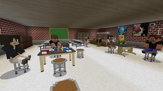 Screenshot of the Minecraft Bedrock Marketplace product School - Roleplay created by Aurrora.