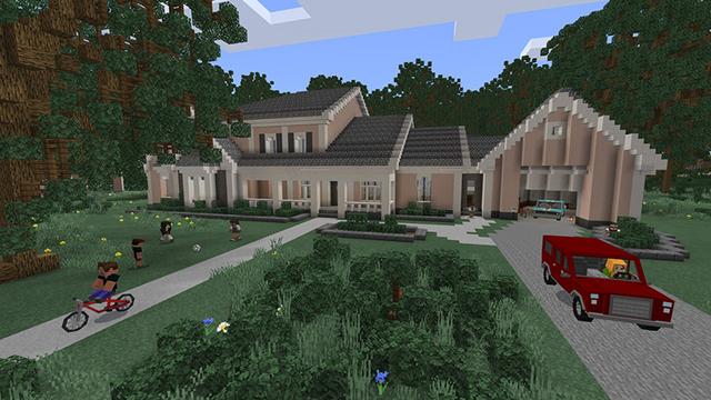 Screenshot of the Minecraft Bedrock Marketplace product School - Roleplay created by Aurrora.