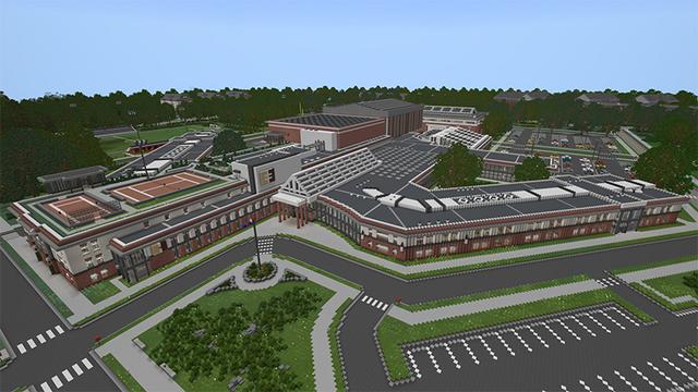 Screenshot of the Minecraft Bedrock Marketplace product School - Roleplay created by Aurrora.