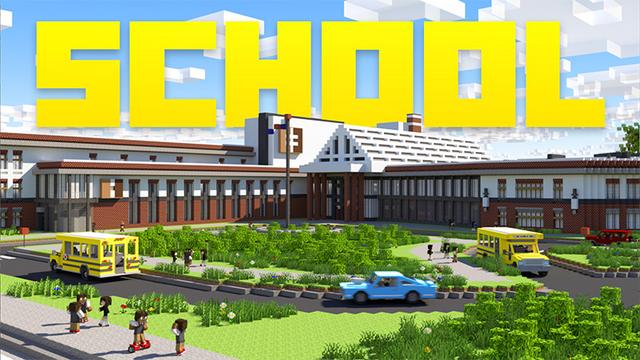 Thumbnail of the Minecraft Bedrock Marketplace product School - Roleplay created by Aurrora.