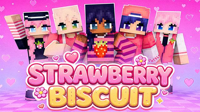 Thumbnail of the Minecraft Bedrock Marketplace product Strawberry Biscuit created by Aurrora.