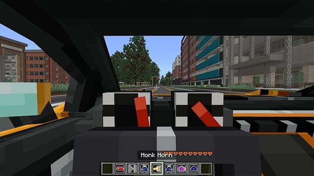 Screenshot of the Minecraft Bedrock Marketplace product Vehicles created by Aurrora.