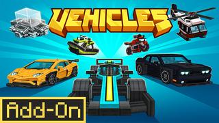 Thumbnail of the Minecraft Bedrock Marketplace product Vehicles created by Aurrora.