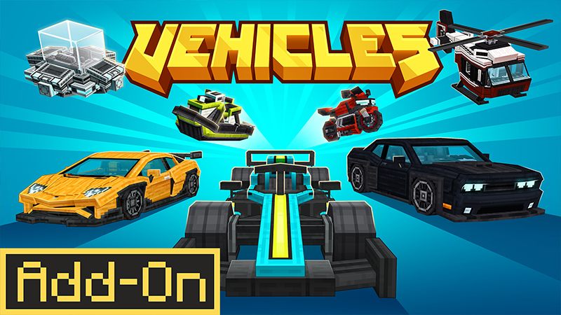 Vehicles by Aurrora | CHUNK - Minecraft Bedrock Marketplace Explorer
