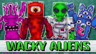 Thumbnail of the Minecraft Bedrock Marketplace product Wacky Aliens created by Aurrora.