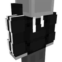 Thumbnail of the Minecraft Bedrock Marketplace product Black & White Hoodie created by Aypierre.