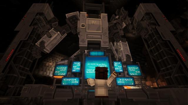 Screenshot of the Minecraft Bedrock Marketplace product MECHS Add-On created by Aypierre.