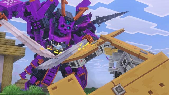 Screenshot of the Minecraft Bedrock Marketplace product MECHS Add-On created by Aypierre.