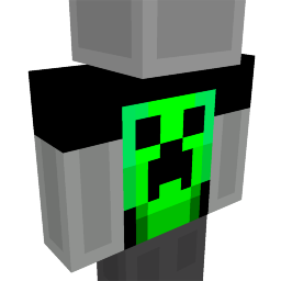 Thumbnail of the Minecraft Bedrock Marketplace product Creeper Face T-shirt created by Azerus Team.
