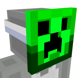 Thumbnail of the Minecraft Bedrock Marketplace product Creeper Fan Mask created by Azerus Team.