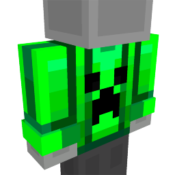 Thumbnail of the Minecraft Bedrock Marketplace product Creeper Fan Merch created by Azerus Team.