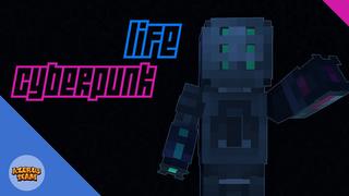 Thumbnail of the Minecraft Bedrock Marketplace product Cyberpunk Life created by Azerus Team.