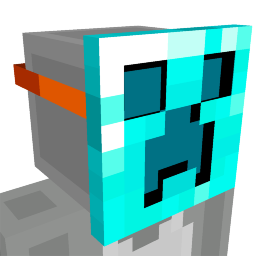 Thumbnail of the Minecraft Bedrock Marketplace product Diamond Creeper Mask created by Azerus Team.