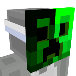 Thumbnail of the Minecraft Bedrock Marketplace product Green Creeper Mask created by Azerus Team.