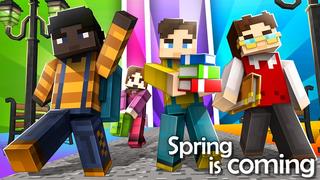 Thumbnail of the Minecraft Bedrock Marketplace product Spring is coming created by Azerus Team.