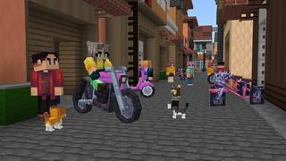 Screenshot of the Minecraft Bedrock Marketplace product Anime City Life created by BBB Studios.