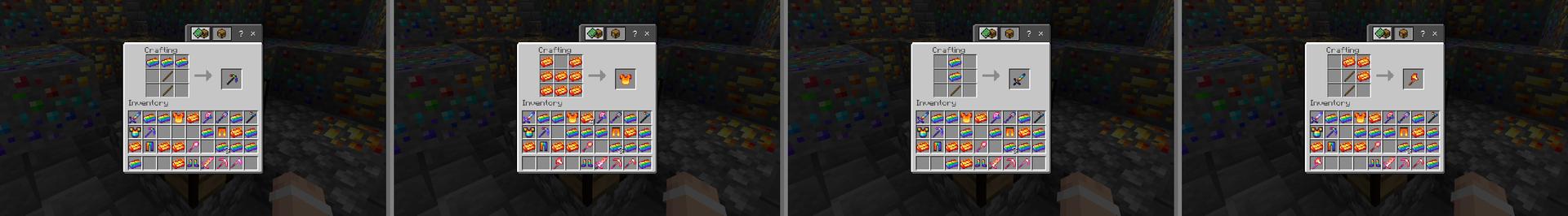 Panorama of the Minecraft Bedrock Marketplace product Better Ores created by BBB Studios.
