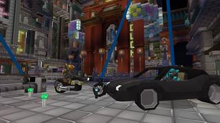 Screenshot of the Minecraft Bedrock Marketplace product Cyberpunk created by BBB Studios.