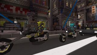 Screenshot of the Minecraft Bedrock Marketplace product Cyberpunk created by BBB Studios.